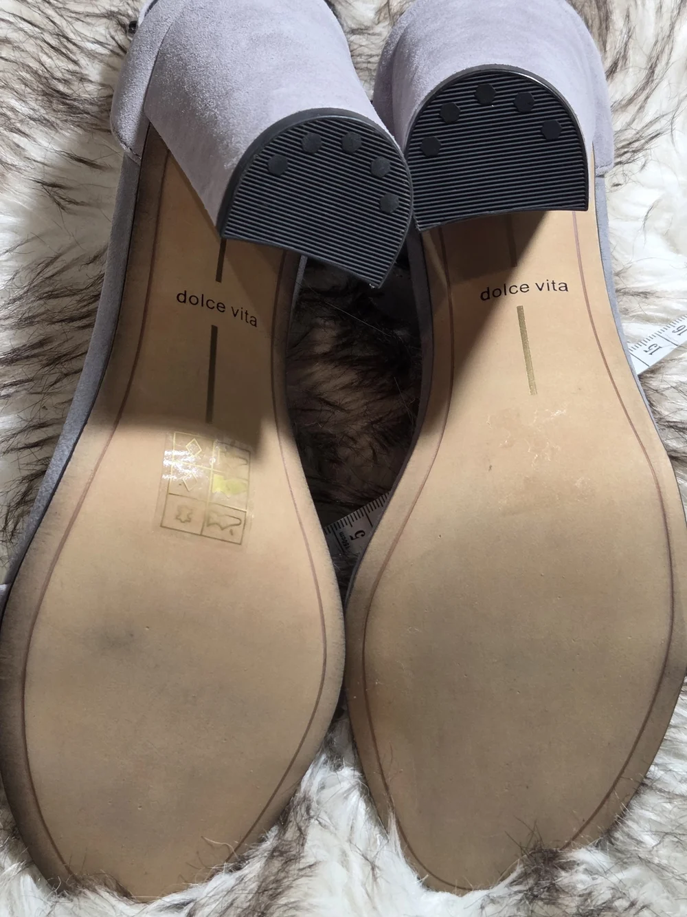 Dolce Vita Hazella Suede Studded Heels Size 10 (NWOB)